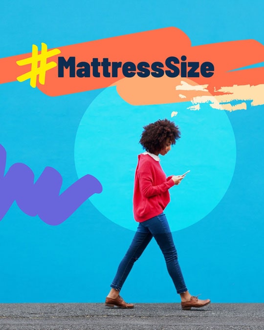 Why is the queen size mattress most slept on?