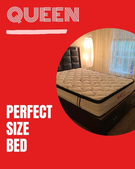 Queen size - perfect size bed for cheap price in Pensacola
